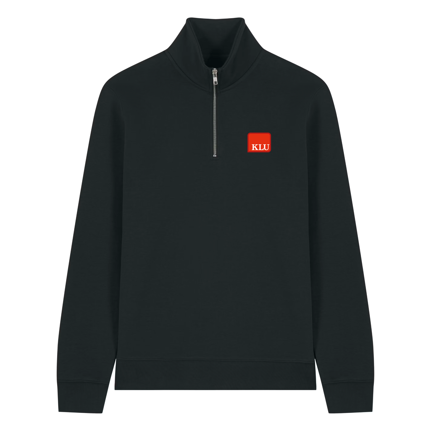Quarter Zip Schwarz